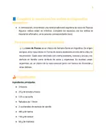 Vista previa - Hojas de trabajo - Receta_ Rosca de Pascua Argentina (Imperativo afirmativo) - página 1
