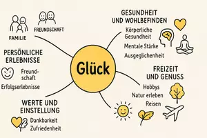 Vorschau - Arbeitsblätter - Lernposter + Arbeitsblätter zum Thema "Glück" + Lösung & Fragen & MP3 + Mindmap + Infografik - Seite 2