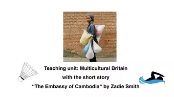 Vorschau - Arbeitsblätter - Unterrichtsreihe zu "The Embassy of Cambodia" mit Fokus auf creative tasks & speaking skills - Seite 1