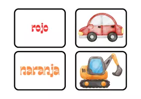 Vista previa - Decoración del aula - Flashcards de los colores - página 1