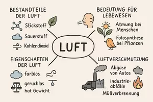 Vorschau - Arbeitsblätter - Lernposter + Arbeitsblätter zum Thema "Luft" + Lösung & MP3 + Mindmap + Infografik - Seite 2