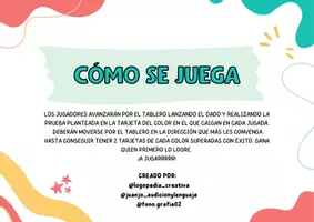 Vista previa - Juegos / Gamificación - Tablero de juego: Lenguaje (3 tipos de consignas) - página 3