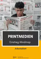 Vorschau - Arbeitsblätter - Einstieg Printmedien - Deckblatt