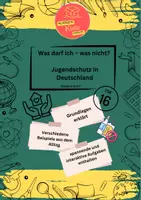 Vorschau - Arbeitsblätter - 📘 Jugendschutz in Deutschland – Rechte, Regeln und Reflexion 🔒👦👧 - Deckblatt