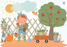 Aperçu - Apprentissages en autonomie - 🪴 Au jardin 🧩 3 Puzzles – 20 pièces🪴 - Page 2