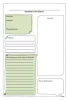Vorschau - Arbeitsblätter - Pflanzensteckbrief - Recherchearbeit // Pflanzen - Seite 1