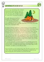 Vorschau - Unterrichtsreihen - WOCHENLESEHEFT (3. Klasse - WS) - 20 Texte zum Leseverständnis mit Arbeitsblättern (inkl. Lösungen) - Seite 3