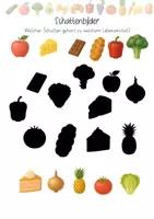 Vorschau - Arbeitsblätter - Ernährung/Lebensmittel: Arbeitsblätter Deutsch 1. Klasse - Seite 1