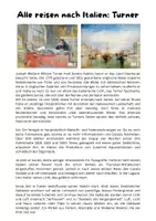 Vorschau - Arbeitsblätter - Romantik: Reisemotiv Italien?! (Goethe, Turner, Friedrich) - Seite 2
