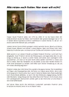 Vorschau - Arbeitsblätter - Romantik: Reisemotiv Italien?! (Goethe, Turner, Friedrich) - Seite 3
