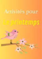 Aperçu - Apprentissages en autonomie - Activités sur le printemps - Page de couverture