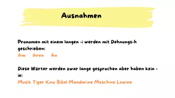 Vorschau - Präsentationen/Tafelbilder - Präsentation zur -ie Rechtschreibregel - Seite 3