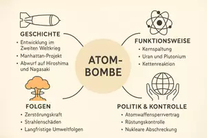 Vorschau - Arbeitsblätter - Lernposter + Arbeitsblätter zum Thema "Was ist eine Atombombe?" + Lösung & MP3 + Mindmap + Infografik - Seite 3