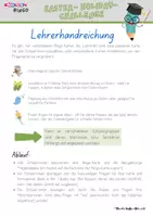 Vorschau - Arbeitsblätter - Simple Past Bingo – Osterferien - Seite 1