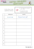 Vorschau - Arbeitsblätter - Simple Past Bingo – Osterferien - Seite 3