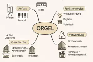 Vorschau - Arbeitsblätter - Lernposter + Arbeitsblatt "Orgel" + Onlineübung & MP3 + Mindmap + Infografik - Seite 3