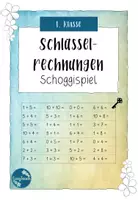 Vorschau - Spiele - Schlüsselrechnungen Schoggispiel - Addition ZR10 - Spiel - Deckblatt