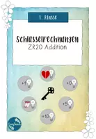Vorschau - Arbeitsblätter - Schlüsselrechnungen - ZR20 - Addition - Deckblatt