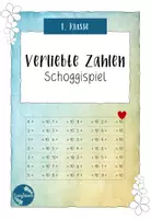 Vorschau - Arbeitsblätter - Materialpaket - verliebte Zahlen - 1. Klasse - Addition - Seite 1