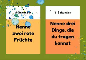 anteprima - Flashcard - Gioco Rompighiaccio DaZ: Indovina la Categoria - Pagina 1