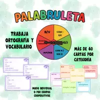 Vista previa - Juegos / Gamificación - PALABRULETA - Juego de normas ortográficas - Portada