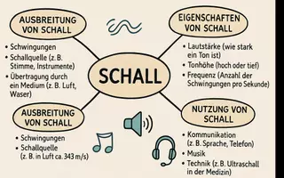 Vorschau - Arbeitsblätter - Lernposter + Arbeitsblätter zum Thema "Schall" + Lösung & MP3 + Mindmap + Infografik - Seite 2