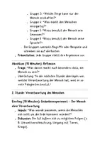 Vorschau - Stundenentwürfe - Ethik Was ist der Mensch Frau Adam - Seite 3