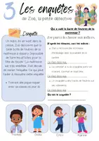 Aperçu - Feuilles d'exercices - Les enquêtes de la petite détective Zoé - Page 3