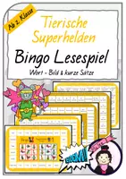 Vorschau - Spiele - Materialpaket BINGO Brettspiel | LESEN - Seite 1