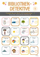 Vorschau - Arbeitsblätter - Bibliothek-Detektive - Deckblatt