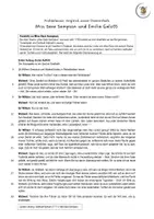 Vorschau - Arbeitsblätter - Vergleich zweier Dramentexte - Schreibkonferenz - Musterlösung - Seite 1