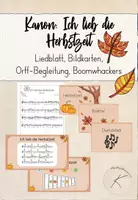 Vorschau - Arbeitsblätter - Materialpaket Jahreszeiten-Kanon - Seite 1