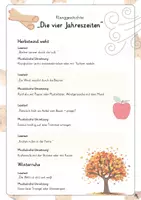 Vorschau - Arbeitsblätter - Die vier Jahreszeiten - Klanggeschichte zum Mitmachen - Seite 3