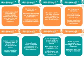 Aperçu - Jeux - Dans le labo des robots - vocabulaire géométrique - Page 3