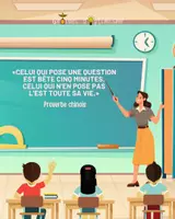 Aperçu - Apprentissages en autonomie - Citation illustrée - Oser poser des questions - Page de couverture
