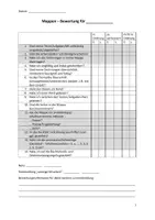 Vorschau - Anderer Materialtyp - Bewertungsbogen für Schnellhefter und Mappen - Deckblatt
