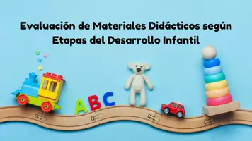 Vista previa - Presentaciones - Evaluación de Materiales Didácticos según Etapas del Desarrollo Infantil - Portada