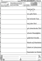 Vorschau - Stationenlernen - Trainingszirkel zur Einführung des richtigen Abschreibens in GS und MS - Seite 3