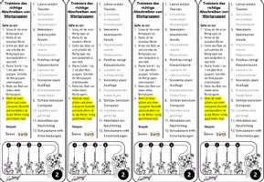 Vorschau - Arbeitsblätter - Kartei: Das Abschreiben von Wortgruppen trainieren - Seite 3