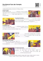 Vorschau - Arbeitsblätter - Das Musical Tanz der Vampire - Deckblatt