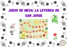 Vista previa - Juegos / Gamificación - Juego de mesa: La leyenda de San Jorge - Portada