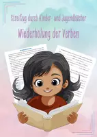 Vorschau - Stundenentwürfe - Übungen zu Verben mit Ronja Räubertochter - Deckblatt