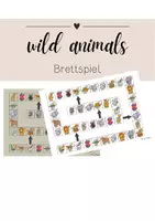 Vorschau - Spiele - Brettspiel wild animals - Deckblatt