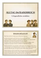 Vorschau - Arbeitsblätter - Deutsches Kaiserreich: Jugendliche erzählen - Seite 1