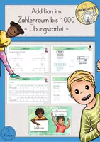 Vorschau - Stationenlernen - Übungskartei Zahlenraum bis 1000 (Mathematik Klasse 3) - Seite 1