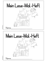 Vorschau - Arbeitsblätter - Lese-Mal-Heft Märchen - Seite 3