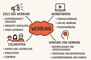 Vorschau - Arbeitsblätter - Lernposter + Arbeitsblätter zum Thema "Werbung" + Lösung & MP3 + Mindmap + Infografik - Seite 3