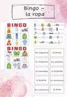 Vorschau - Spiele - Bingo - la ropa - Deckblatt
