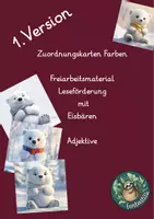 Vorschau - Fördermaterial/Inklusion - Leseband Freiarbeitsmaterial zum Lesenüben Klasse 1 - Seite 1