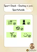Vorschau - Anderer Materialtyp - Sport-Check! - Motivierender Einstieg in jede Sportstunde - Deckblatt